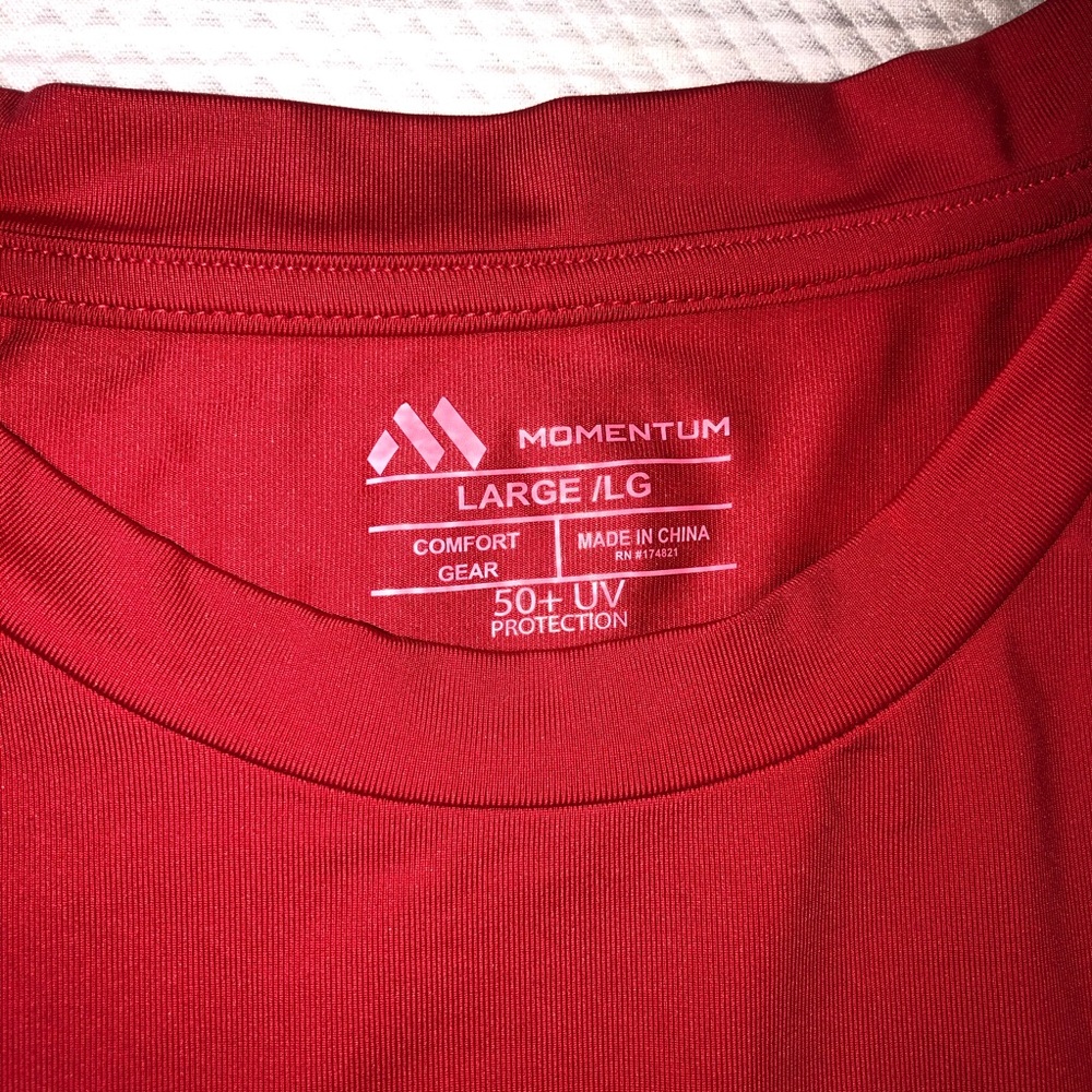 Schlitterbahn Rash Guard Large Red - Picture 6 of 10